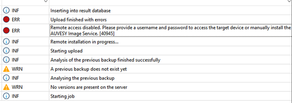 Image: Module Event Viewer, error Port not released